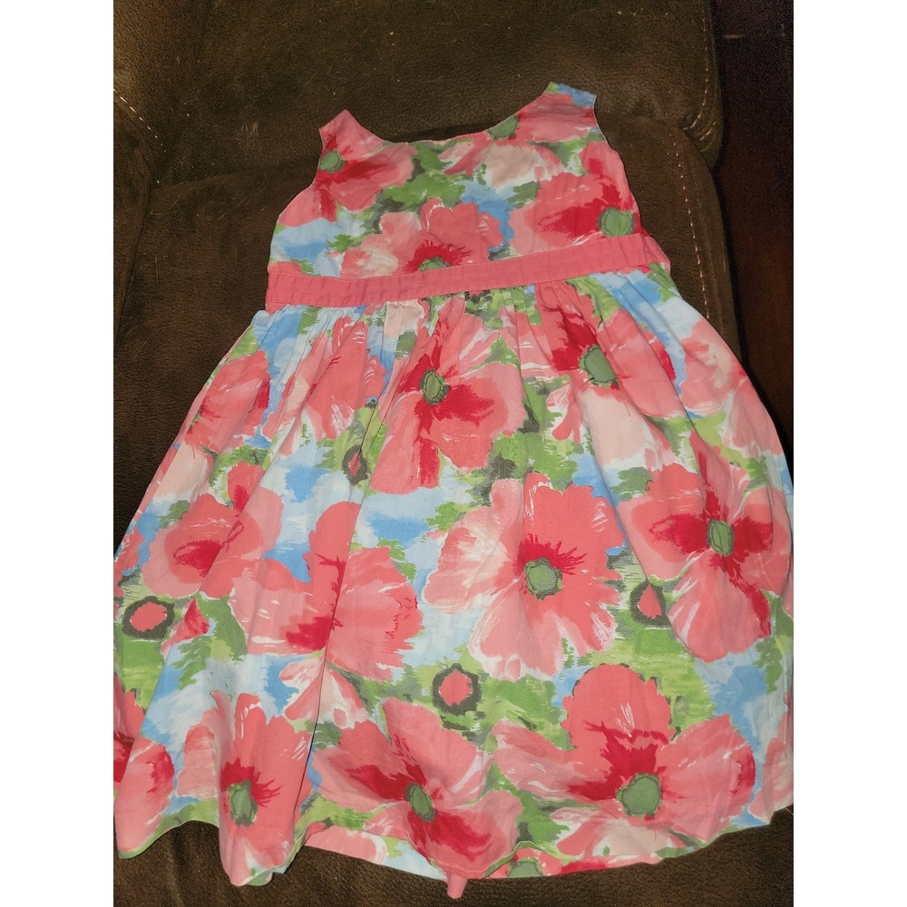 Gymboree burst of spring floral dress size 7